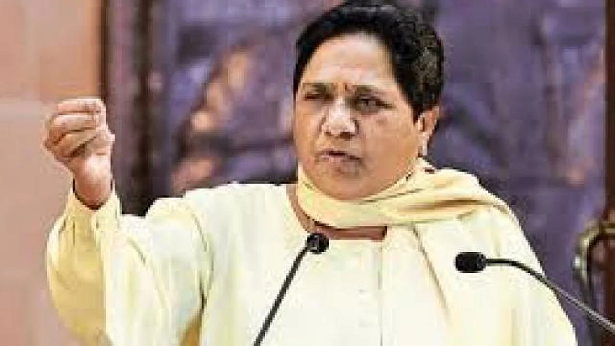 बसपा प्रमुख मायावती ने कहा, यूपी में जारी है जंगलराज
