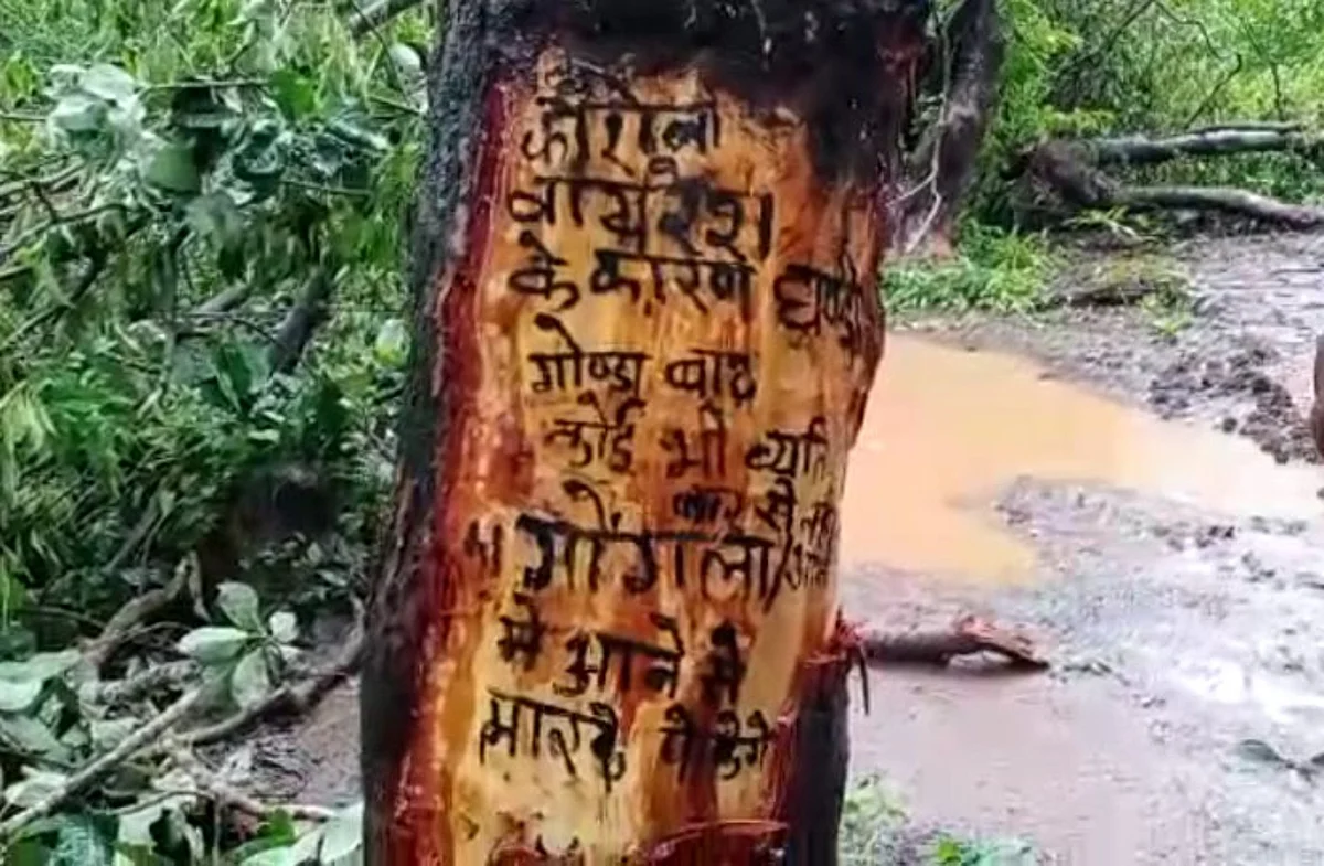 कोरोना संक्रमण के बहाने नक्सलियों ने जारी किया मौत का फरमान