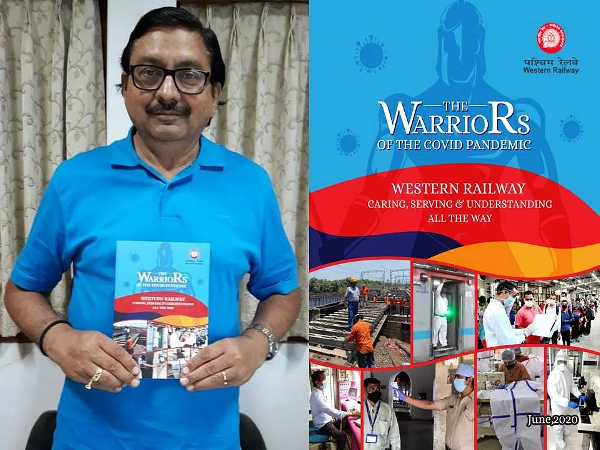 पश्चिम रेलवे : 'द वॉरियर्स ऑफ द कोविड पैंडेमिक' विशेष बुकलेट का डिजिटल विमोचन