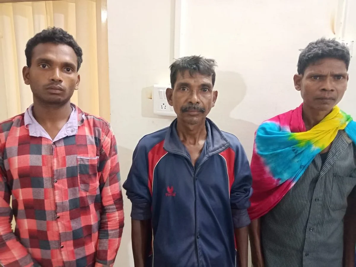 आरक्षक की हत्या में शामिल 3 नक्सली गिरफ्तार