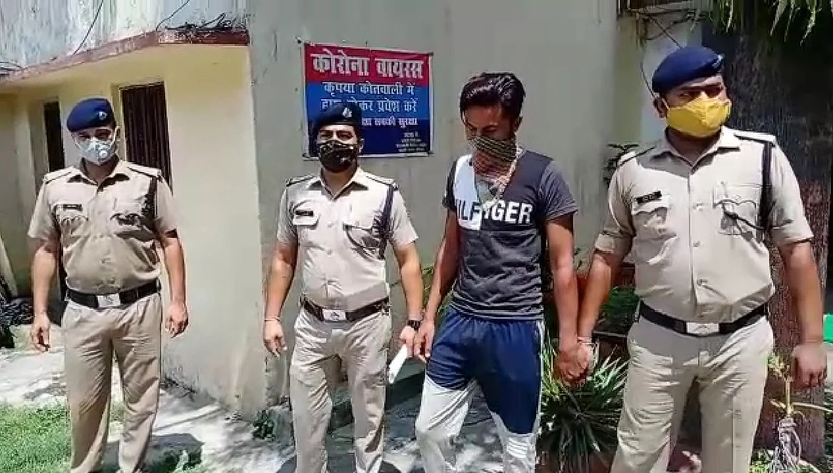 गोकशी मामले में आरोपित इनामी गिरफ्तार