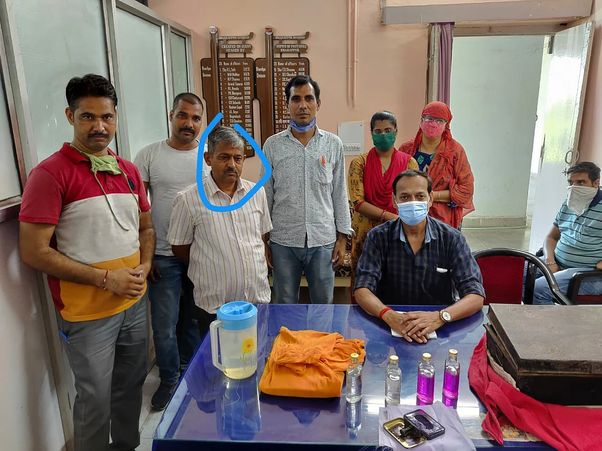 डाक अधीक्षक कार्यालय का सहायक अधीक्षक 30 हजार रुपये की रिश्वत लेते गिरफ्तार
