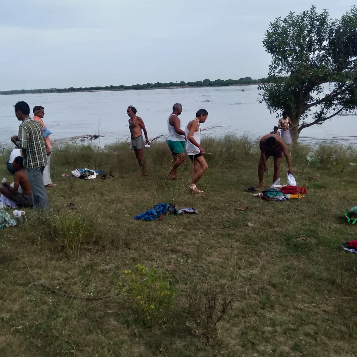 पंचनद धाम पर अमावस्या पर पितरों को दी गई विदाई