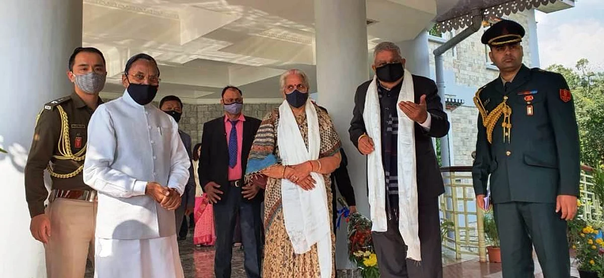 पश्चिम बंगाल के राज्यपाल जगदीप धनखड़ तीन दिवसीय सिक्किम दौरे पर