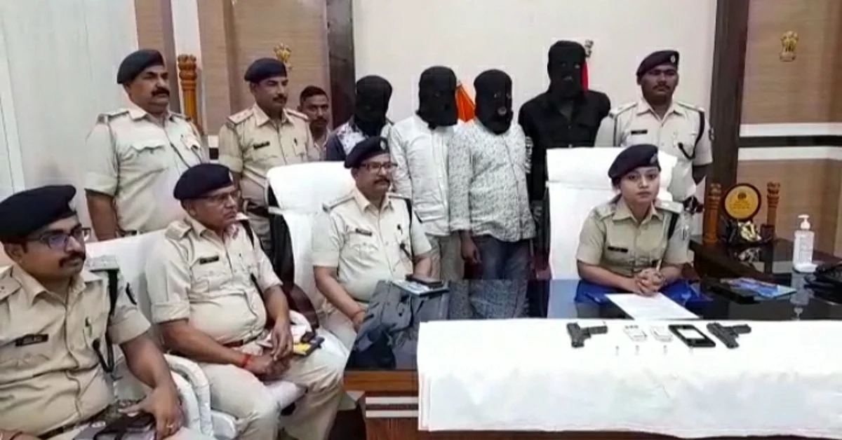 अपराध की योजना बनाते हथियार व वाहन के साथ तीन अपराधी गिरफ्तार:एसपी