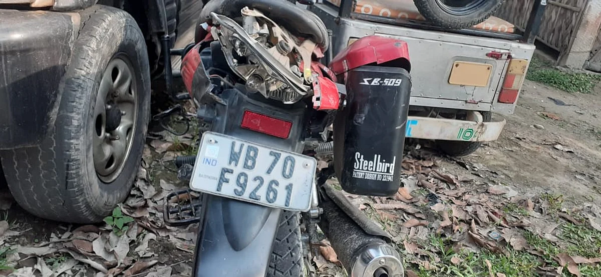 बिलासीपारा में सड़क हादसा, बाइक चालक की मौत
