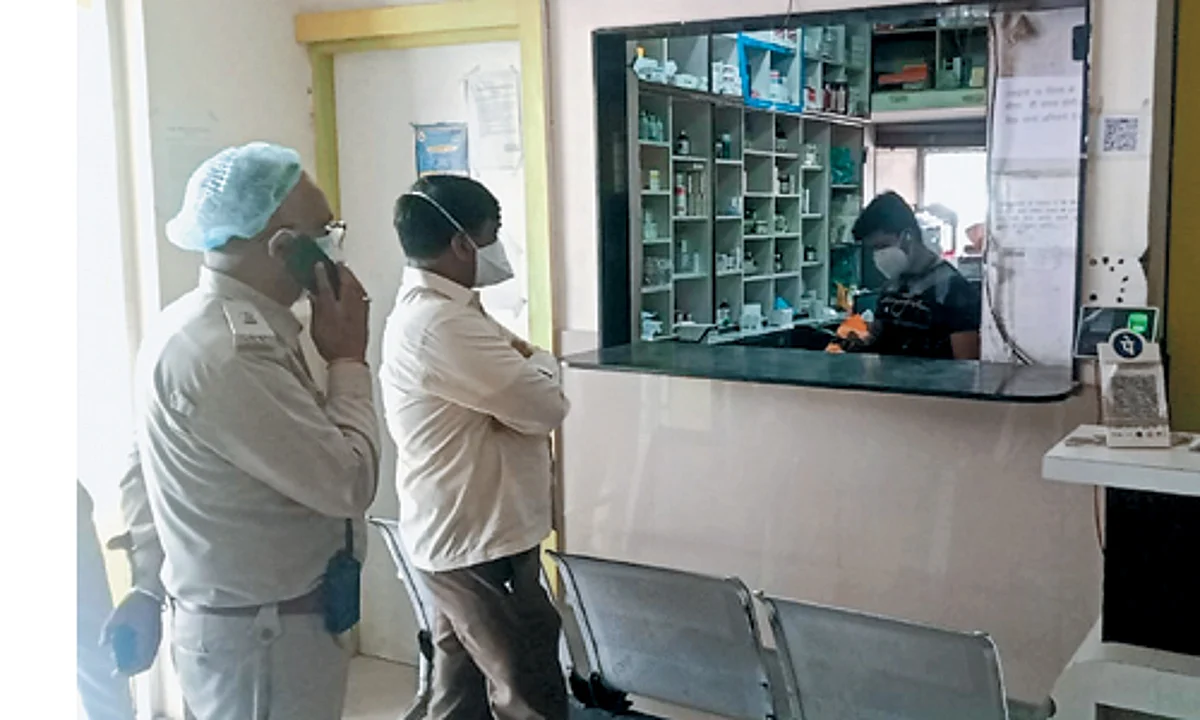 एसडीएम और एडिशनल एसपी सुबह अचानक निरीक्षण पर पहुंचे