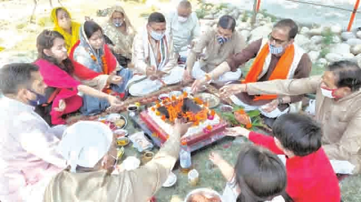 कोरोना शमन नाशक महायज्ञ का आयोजन