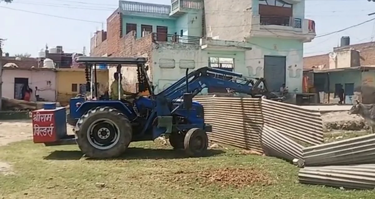 प्रशासन ने भू-माफिया के कब्जे से पांच करोड़ की भूमि मुक्त कराई