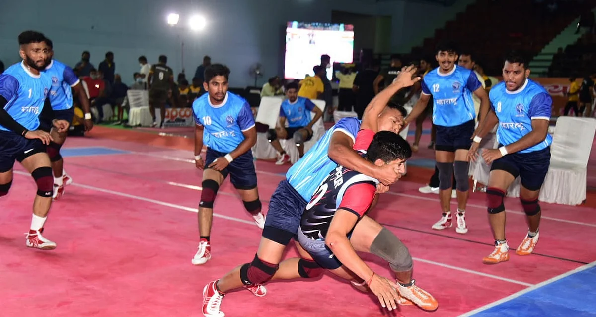 राष्ट्रीय कबड्डी चैम्पियनशिप पुरुष में हुए रोमांचक मुकाबले