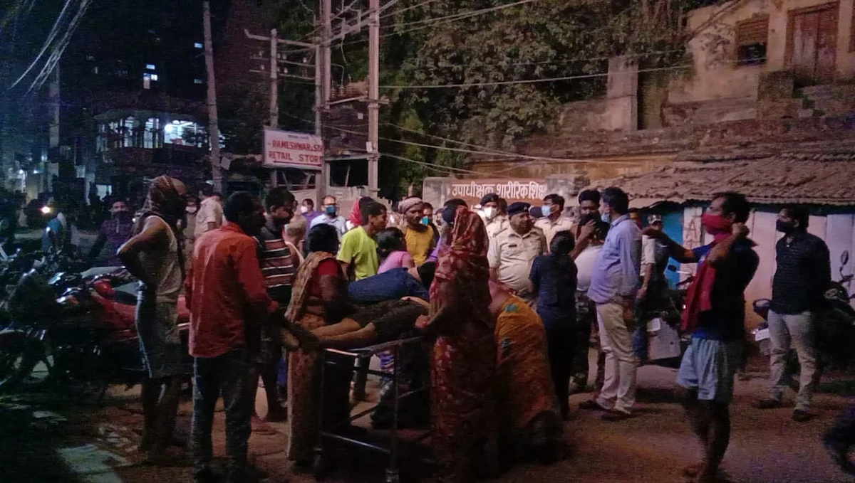 बेगूसराय में व्यवसायी की हत्या, गुस्से में सड़क पर आए लोग