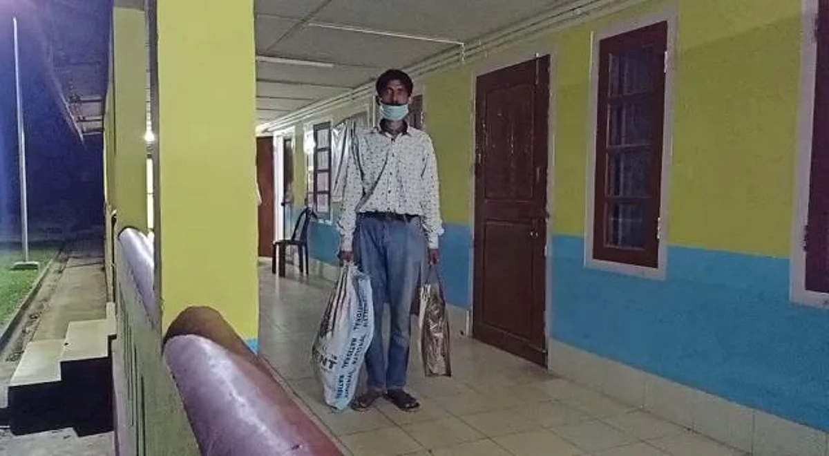 बिश्वनाथ सर्किल अस्पताल से कोरोना संक्रमित मरीज फरार, बरामद