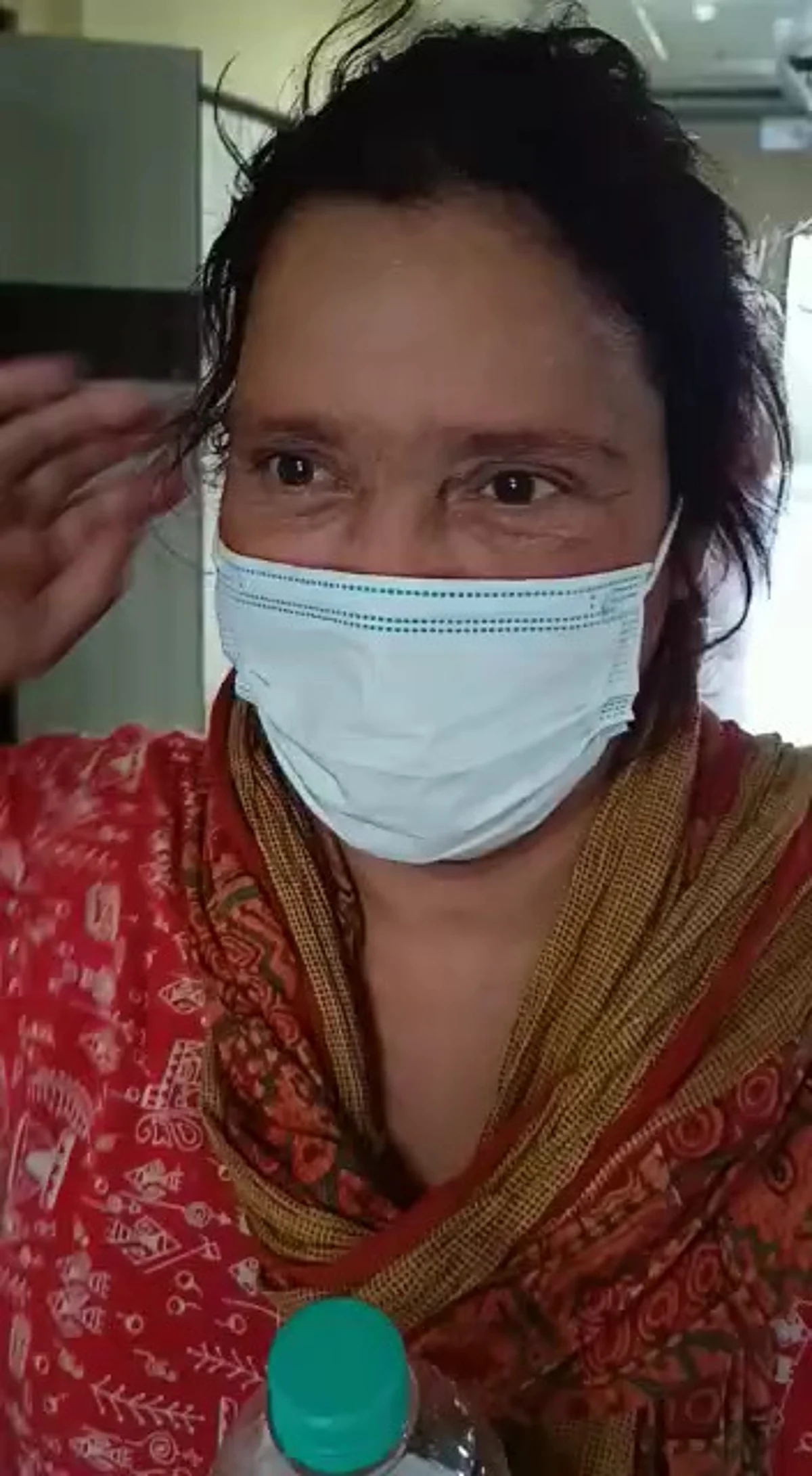 कोरोना से ठीक होते ही महिला ने लगाए डाॅक्टर जिंदाबाद के नारे