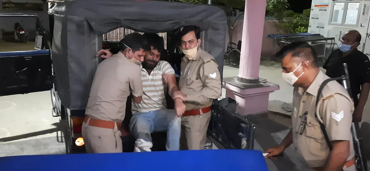 फिरोजाबाद: मुठभेड़ में 25 हजार का इनामी हिस्ट्रीशीटर गिरफ्तार