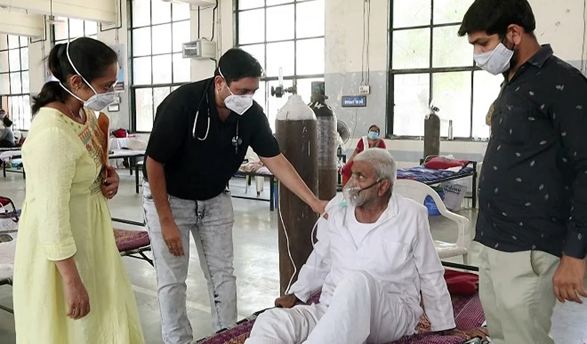 ग्रेटर नोएडा में कोरोना मरीजों के लिए राहत, ऑक्सीजन संयंत्र वाला कोविड-19 अस्पताल खुला