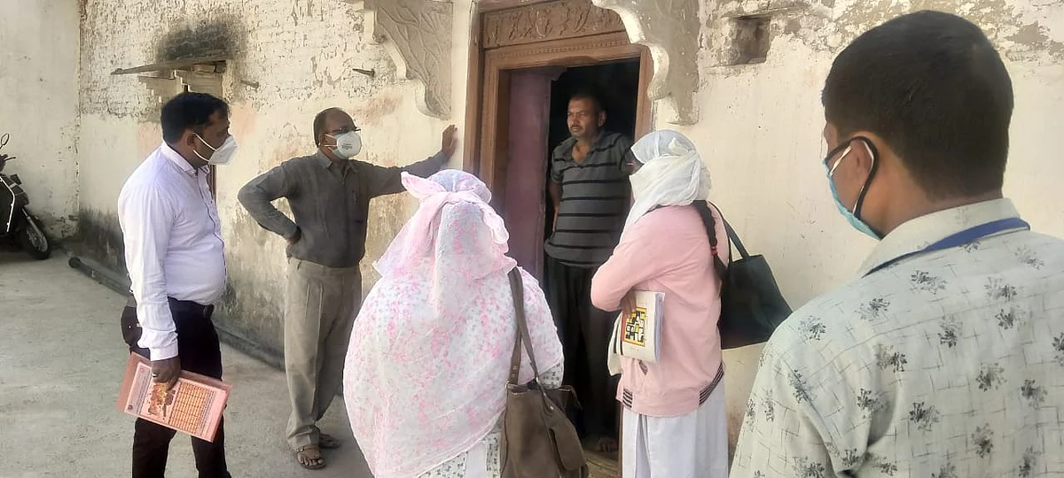 चिकित्सा विभाग की सात टीमों ने चौबीस ग्राम पंचायत का किया निरीक्षण
