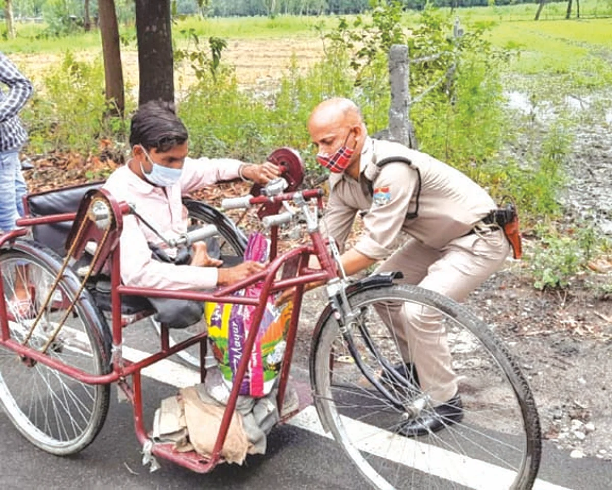 पुलिस बनी मददगार, किसी का कराया टेस्ट, किसी को दिलाई ऑक्सीजन