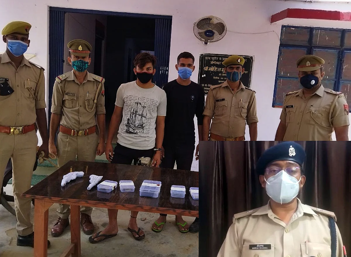 मथुरा एक्सप्रेस-वे पर बस हाईजेक कर लूटपाट करने वाले दो वांछित आरोपित गिरफ्तार