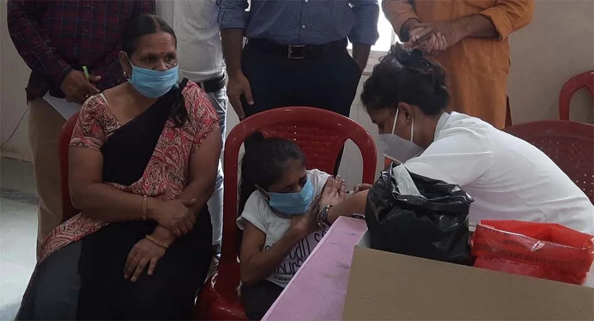 गुना : टीकाकरण : गांवों में भी बढऩे लगा रुझान