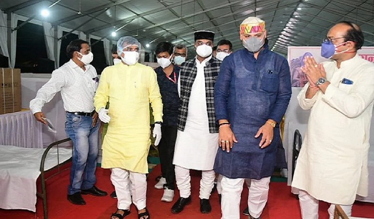 कोरोना संक्रमण की चेन तोड़ने में सार्थक सिद्ध होगा माधव सेवा केंद्रः विष्णुदत्त शर्मा