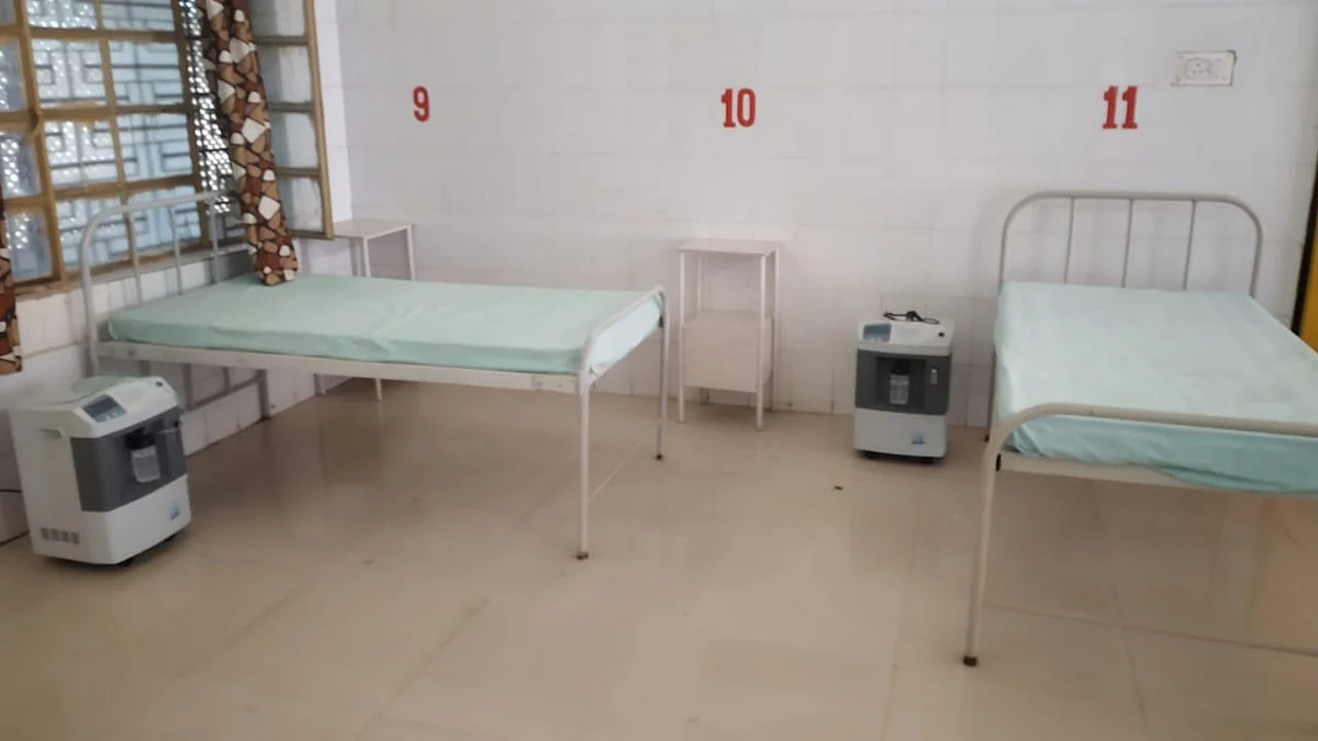 कागज पर पचास बेड का कोविड अस्पताल, सुविधा नदारद