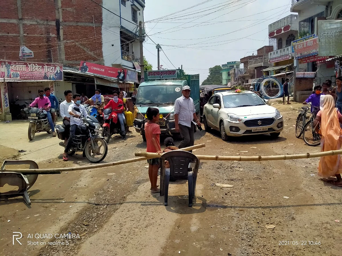 पुलिस हिरासत में आरोपी की मौत,सड़क जाम