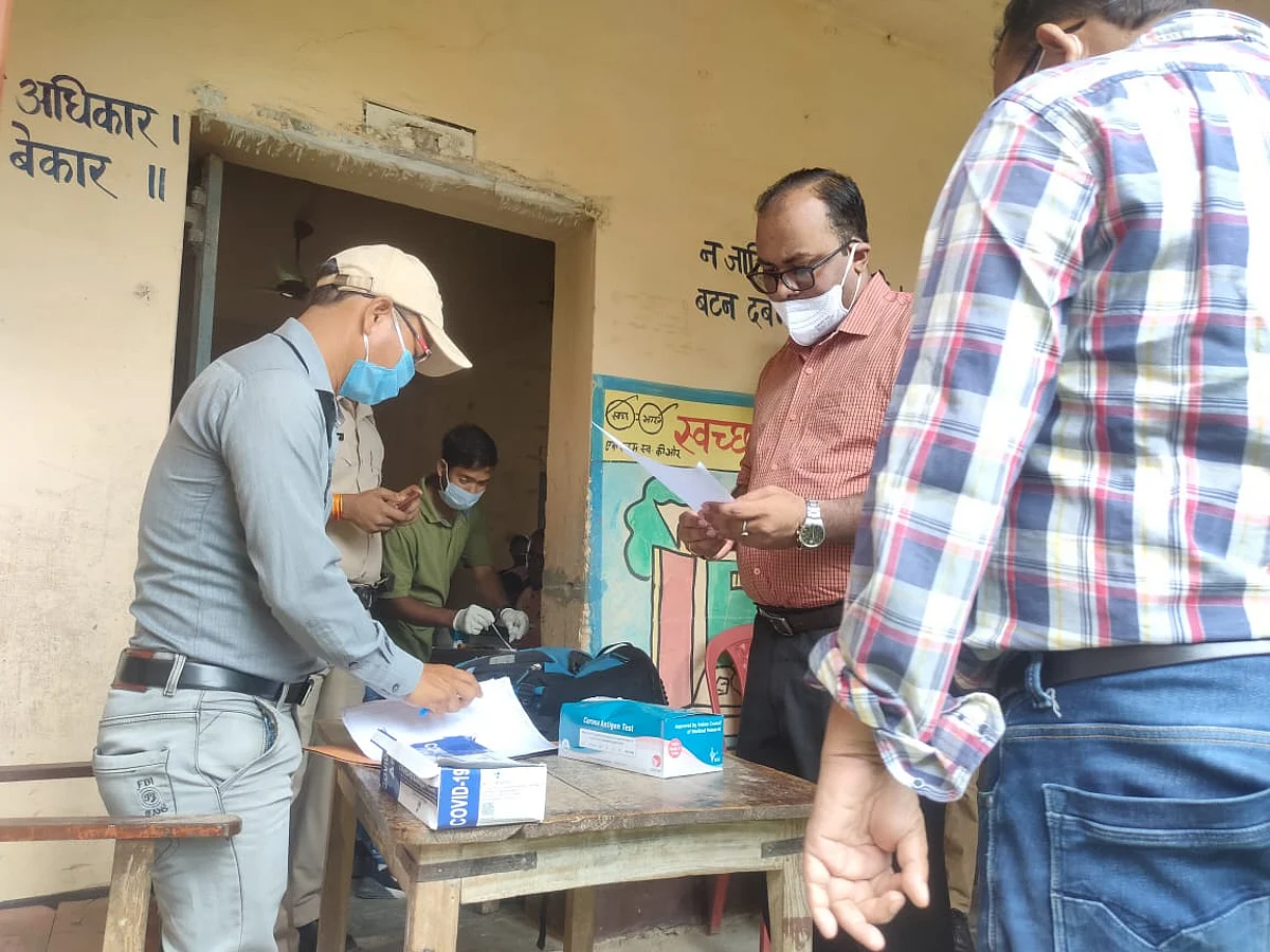मेगा टीकाकरण केंद्र पर ऑनस्पॉट पंजीकरण की व्यवस्था उपलब्ध :डीएम