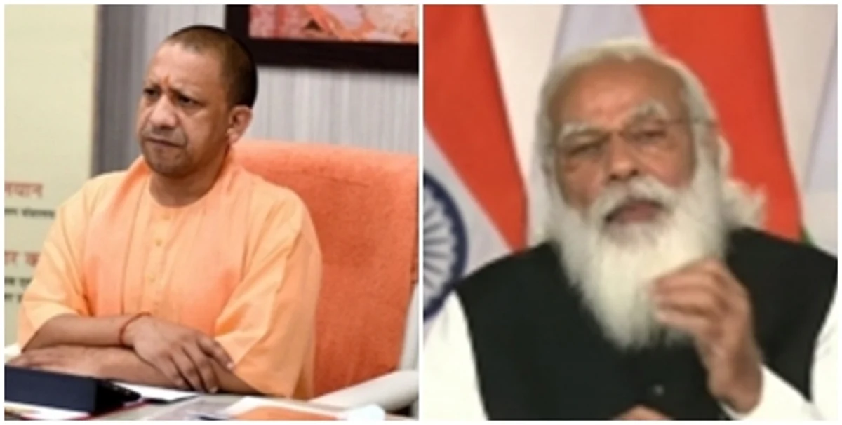 आदित्यनाथ ने पीएम मोदी से की मुलाकात