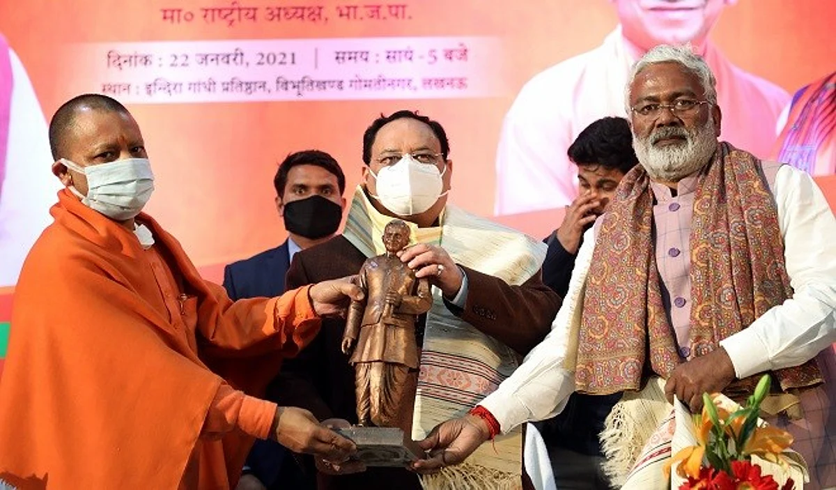 यूपी में भाजपा ने शुरू की जातीय समीकरण को साधने की कोशिश, गठबंधन को मजबूत करने की हो रही कवायद
