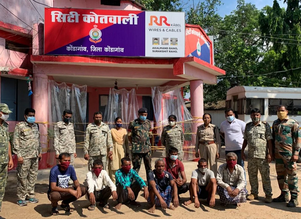 कोण्डागाव : आपसी विवाद में मारपीट से हुई मौत , सात आरोपित गिरफ्तार