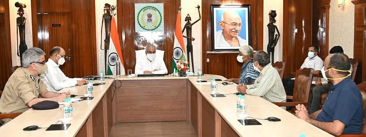 रायपुर : सिलगेर घटना को लेकर जनसंगठनों के प्रतिनिधि मण्डल ने मुख्यमंत्री से मुलाकात की