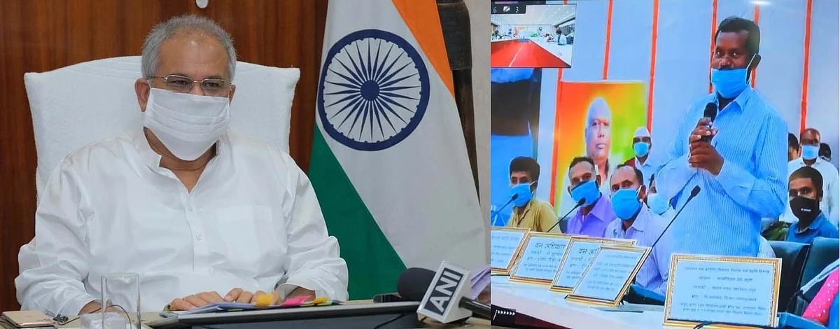 रायपुर : वन अधिकार पत्र से ग्रामीणों को मिला आजीविका का साधन : मुख्यमंत्री ने दिए खेती-किसानी के टिप्स