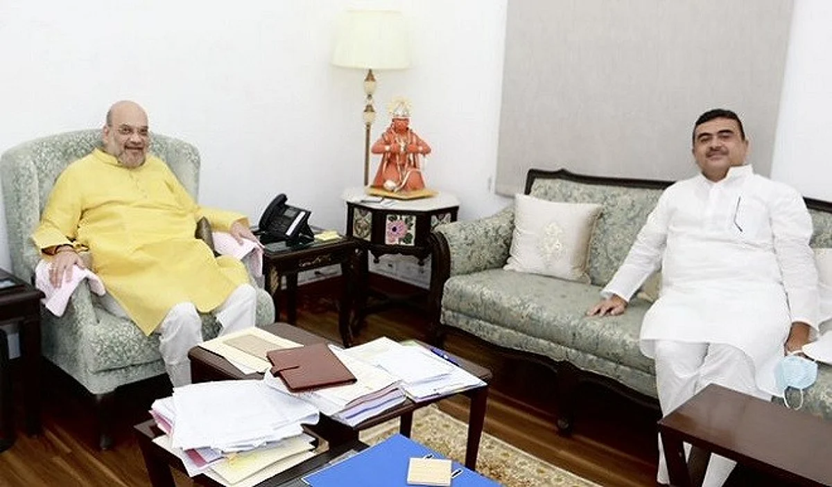 ममता के खिलाफ बीजेपी की रणनीति, शुभेंदु अधिकारी ने आज शाह से की मुलाकात, कल PM से हो सकती है बात