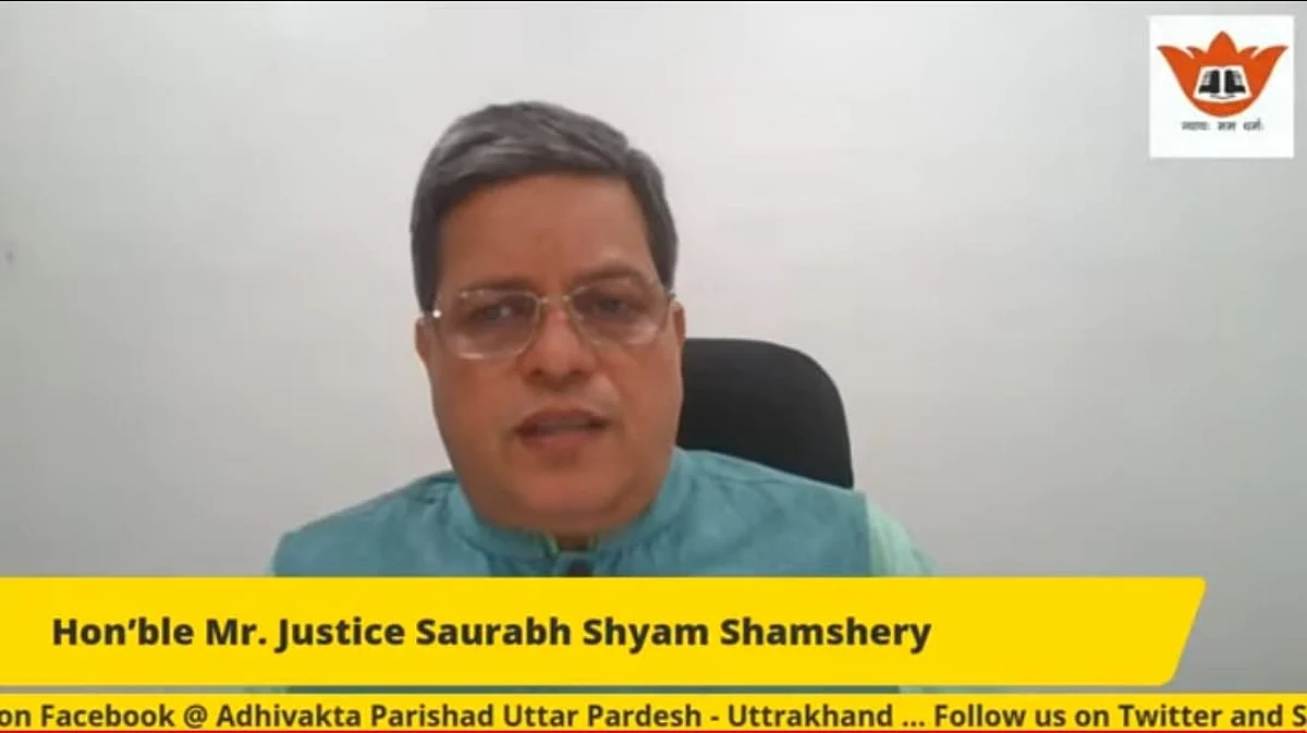 चारों स्तम्भों में समन्वय बनाता है अधिवक्ता : सौरभ श्याम शमशेरी