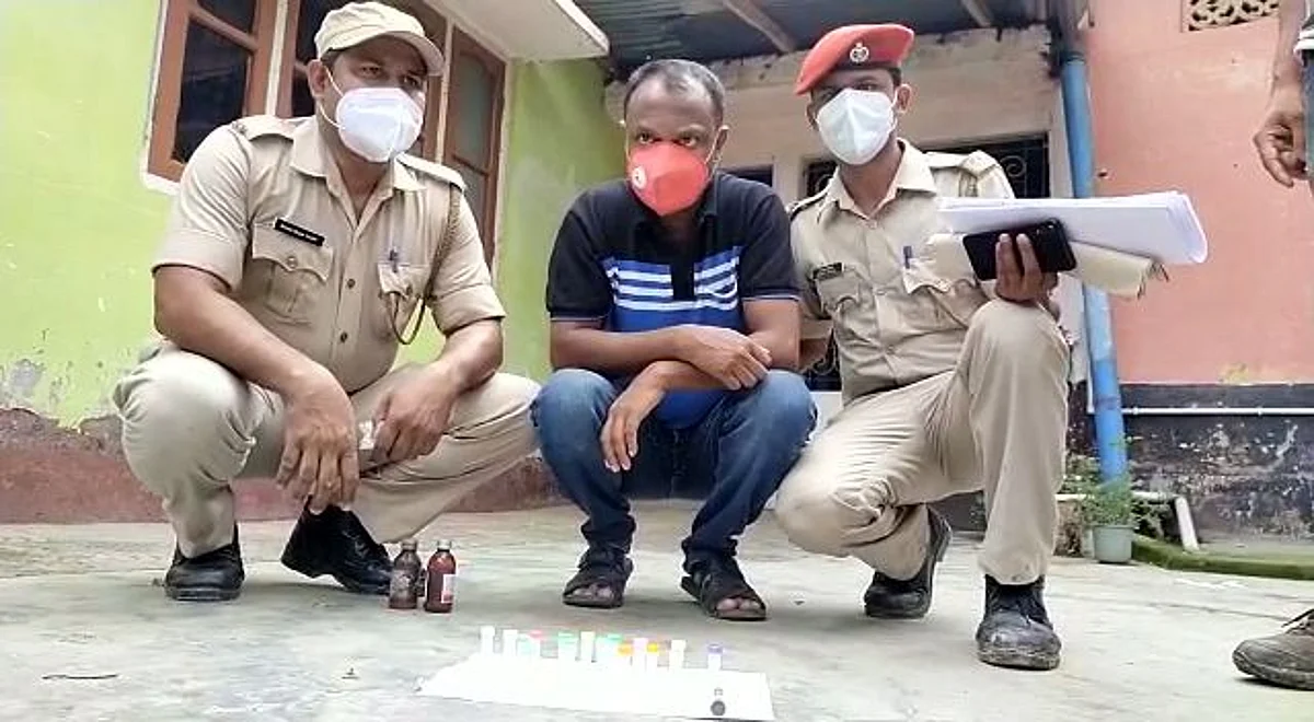कांग्रेस प्रवक्ता का भाई ड्रग्स समेत गिरफ्तार