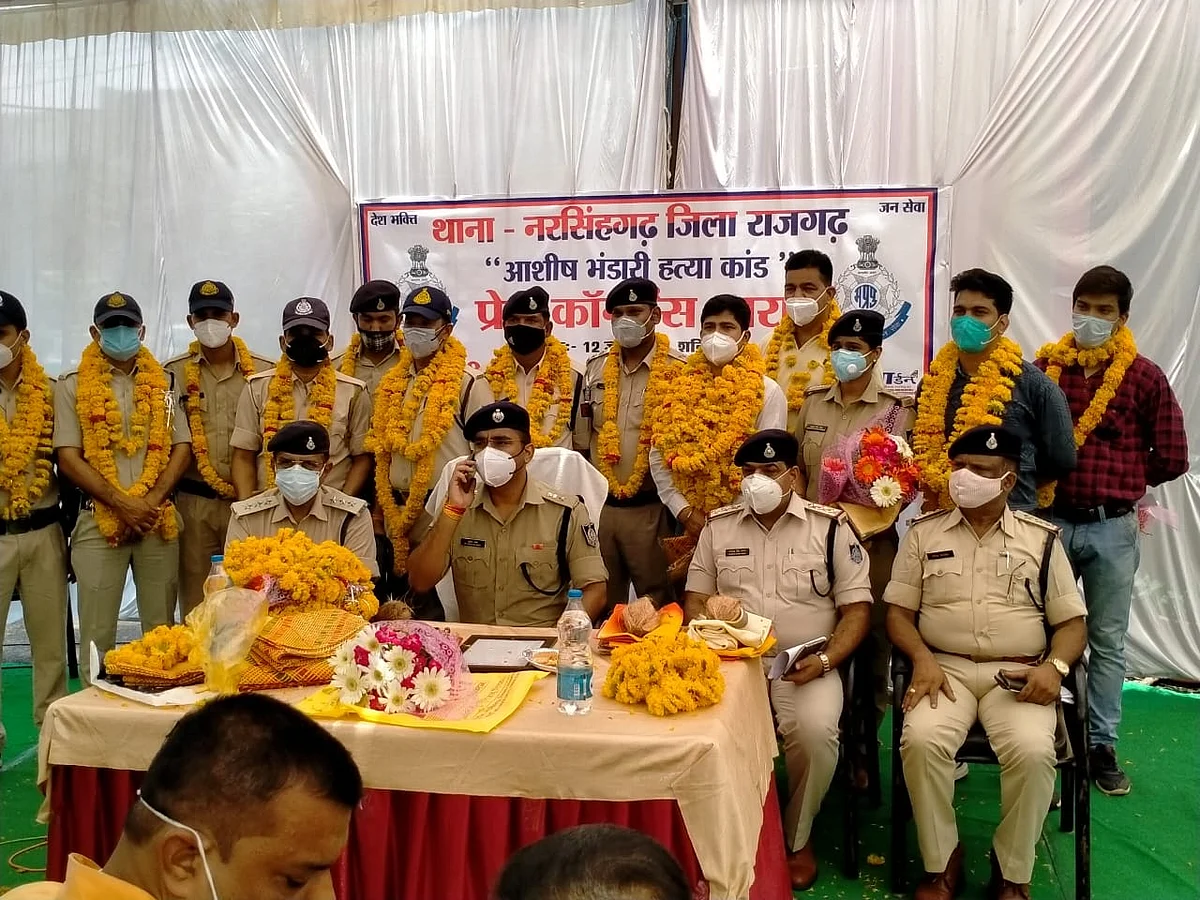 सर्राफा व्यापारी आशीष भंडारी के अंधे कत्ल का खुलासा, दो आरोपित गिरफ्तार