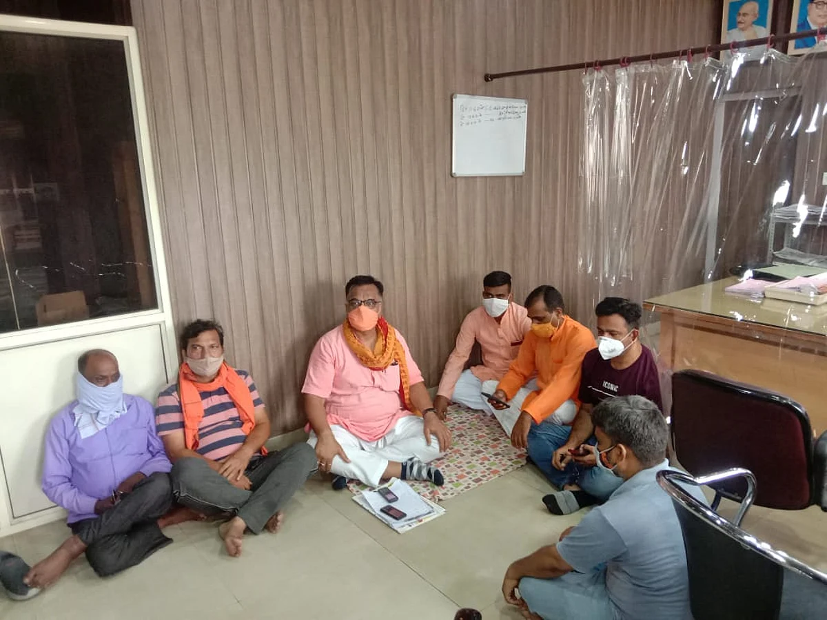 भाजपा विधायक ने आत्महत्या की धमकी दी