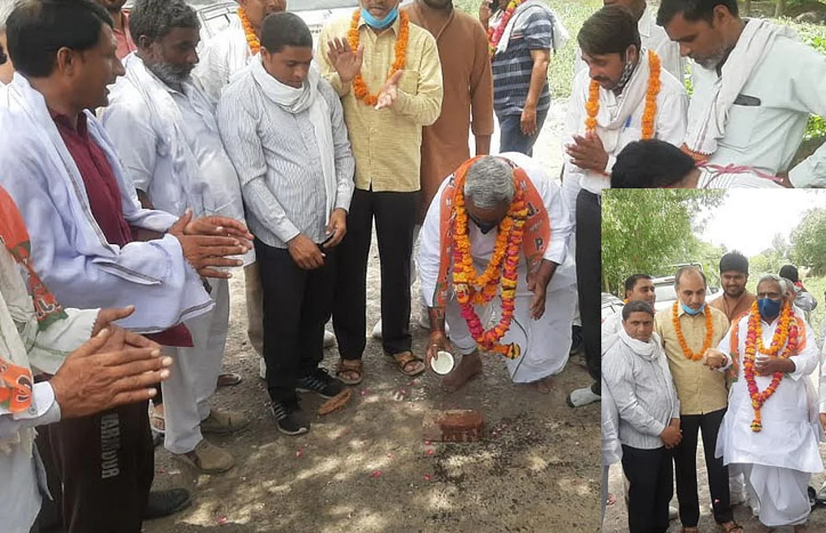 गोवर्धन : ग्रामीणों और छात्र-छात्रों की समस्या का विधायक ने किया निदान
