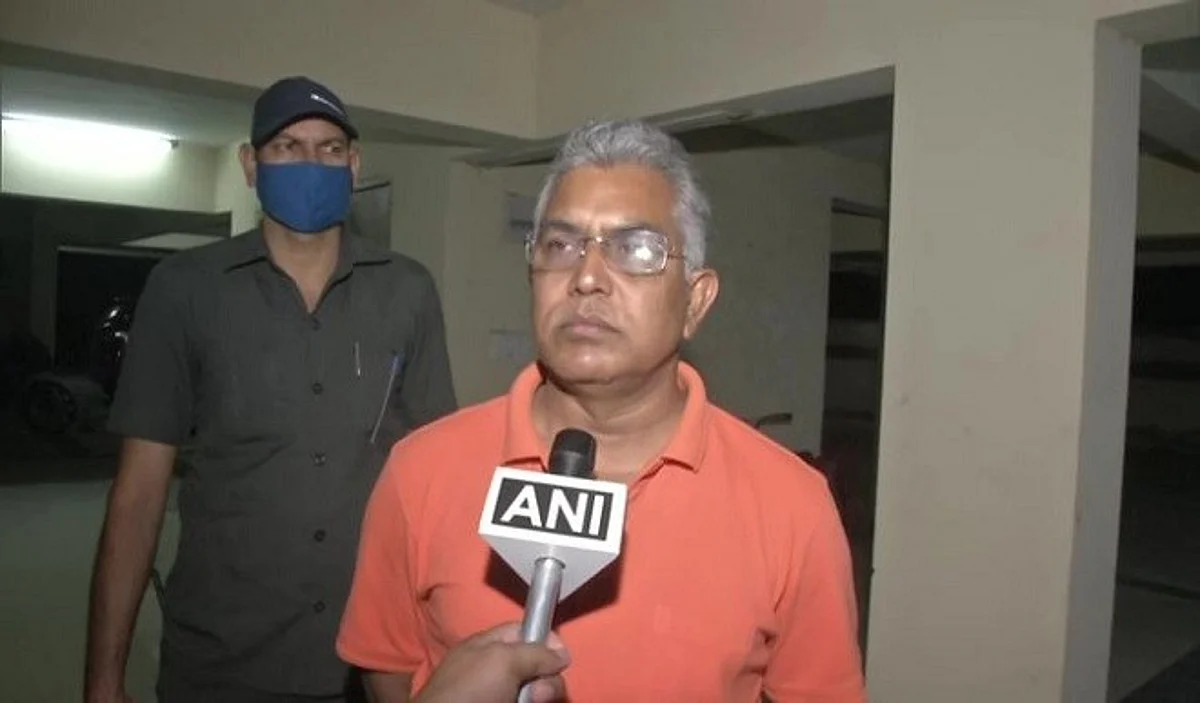 दिलीप घोष ने न्यू टाउन एनकाउंटर मामले की जांच केंद्रीय एजेंसी से कराने की मांग की