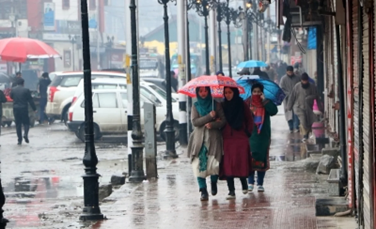 जम्मू-कश्मीर में 19-21 जुलाई के बीच भारी बारिश की चेतावनी