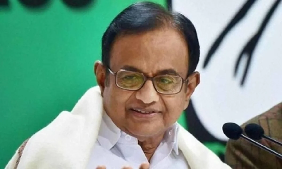 मुद्दों पर चर्चा करने से इनकार कर भाजपा लोकतंत्र को दबा रही : चिदंबरम