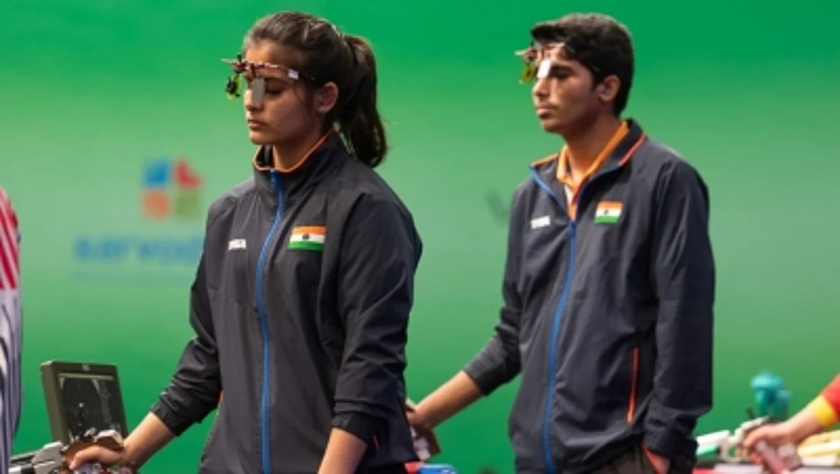 ओलंपिक (निशानेबाजी) : सौरव, मनु, अभिषेक और देसवाल ने मिश्रित टीम इवेंट में किया निराश