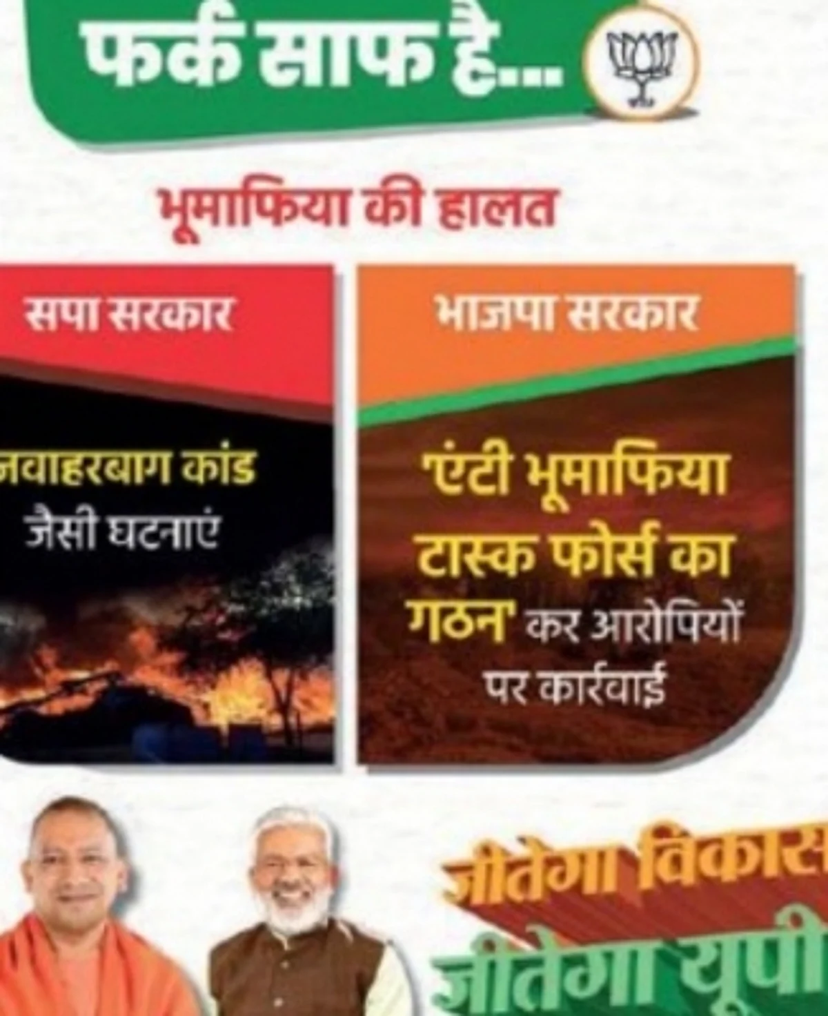 यूपी : जवाहर बाग की घटना को लेकर भाजपा ने सपा पर निशाना साधा