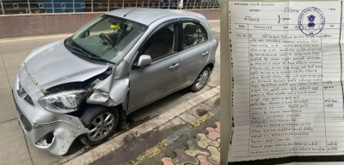 ऑटोरिक्शा की चपेट में आने से प्रशांत बजाज को कंधे में लगी चोट