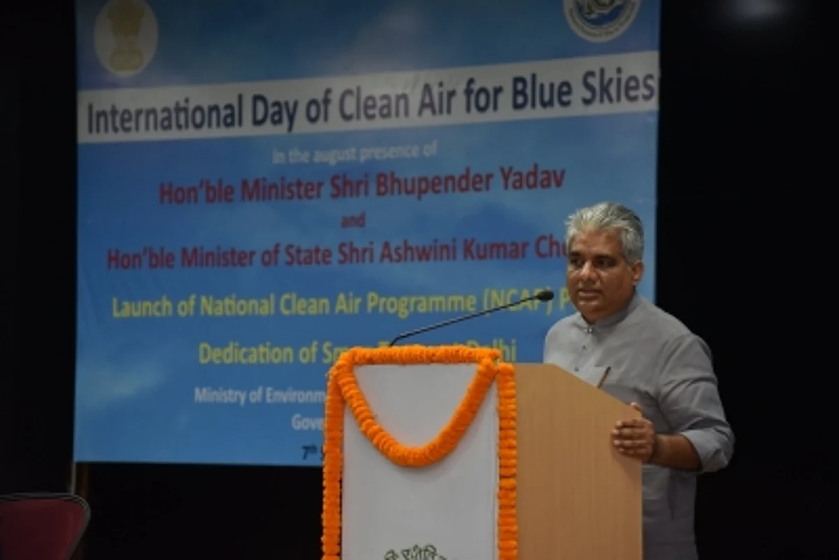 वायु प्रदूषण के लिए प्राण पोर्टल लॉन्च, स्मॉग टॉवर का किया उद्घाटन
