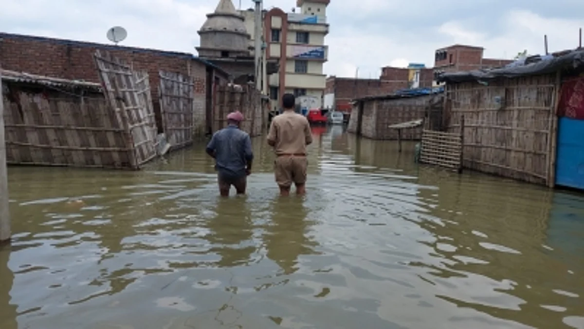 बिहार के बाढ़ग्रस्त इलाकों का जायजा लेकर लौटी केंद्रीय टीम, 3,763 करोड़ रुपये का नुकसान