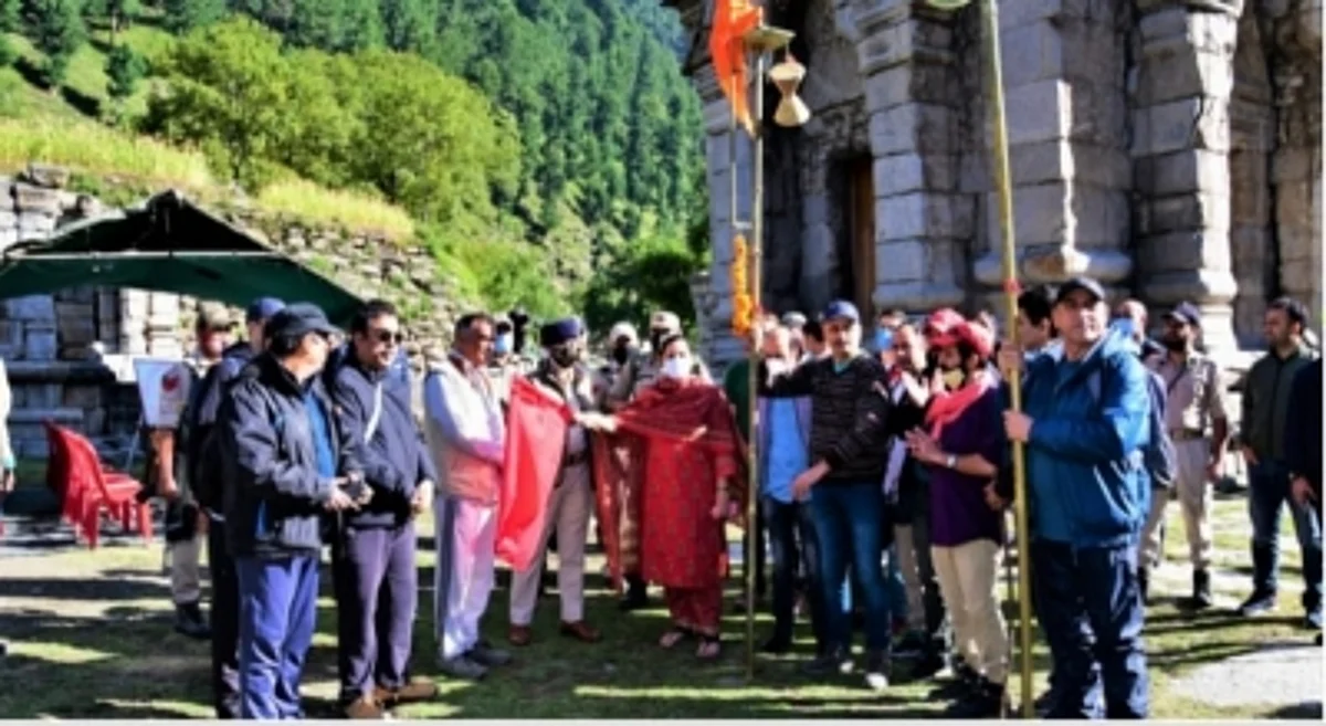 कश्मीरी पंडितों की हरमुख-गंगाबल यात्रा का समापन