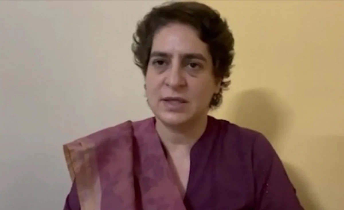 प्रियंका गांधी गिरफ्तार, पीएसी गेस्टहाउस बना अस्थायी जेल