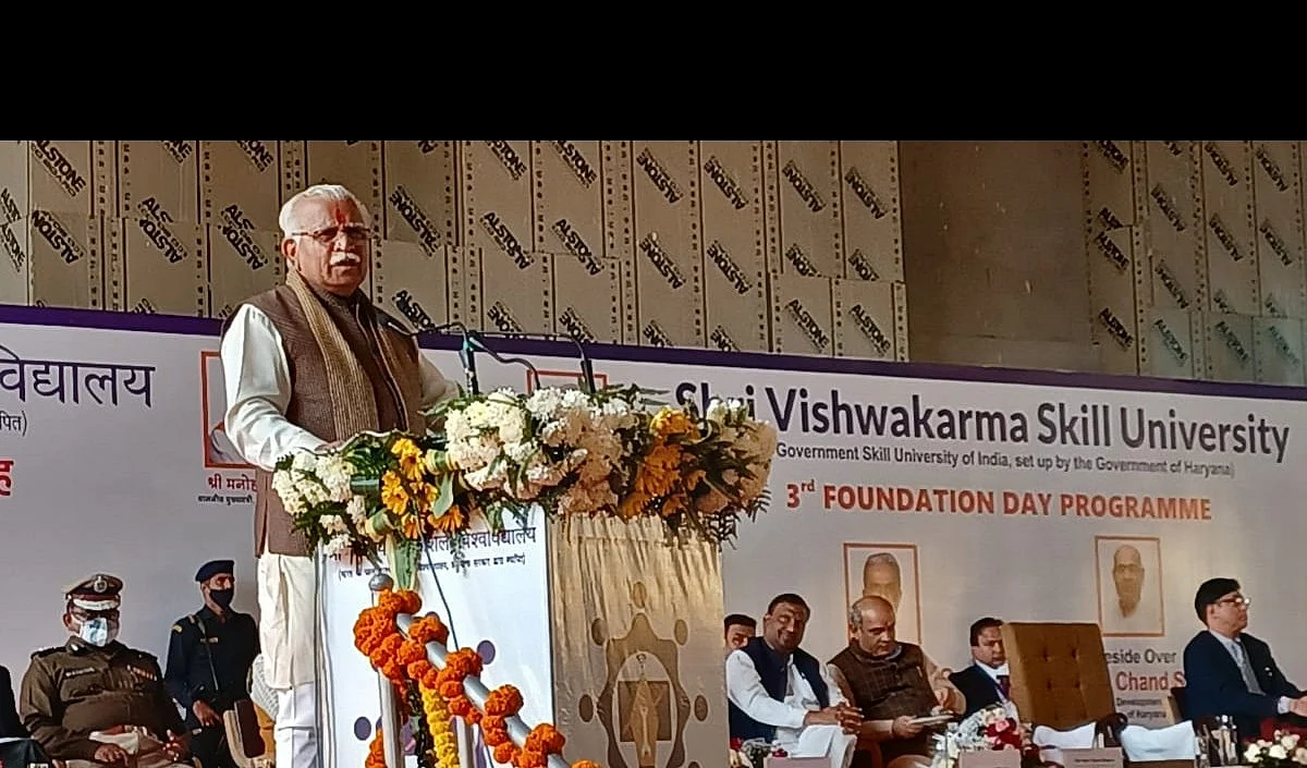 हुनरमंद युवाओं के लिए रोजगार पाना आसान-मुख्यमंत्री मनोहर लाल