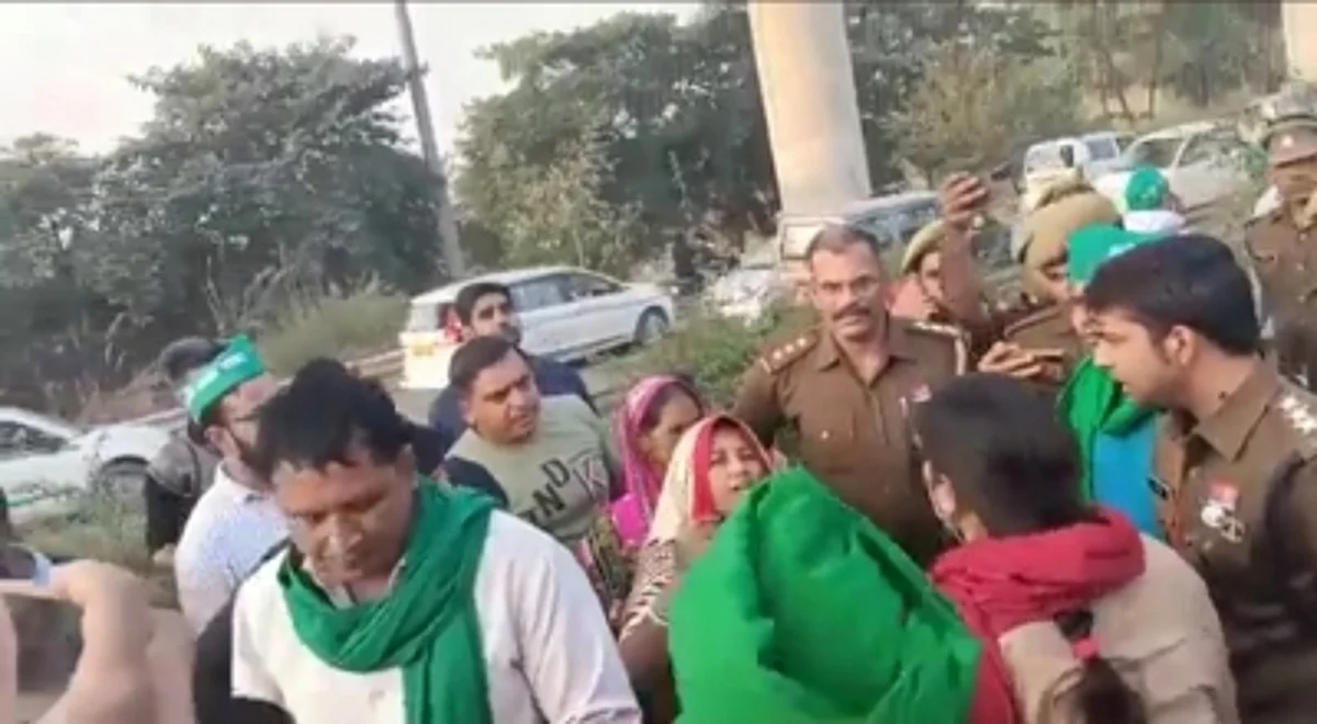 विभिन्न मांगों पर किसानों के प्रदर्शन के बाद पुलिस ने की कार्रवाई, 200 से अधिक लोगों पर केस दर्ज